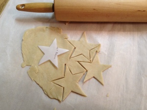 Stars are a traditional minced pie topper, and they represent the Christmas Star that led the shepherds and Magi to Bethlehem.